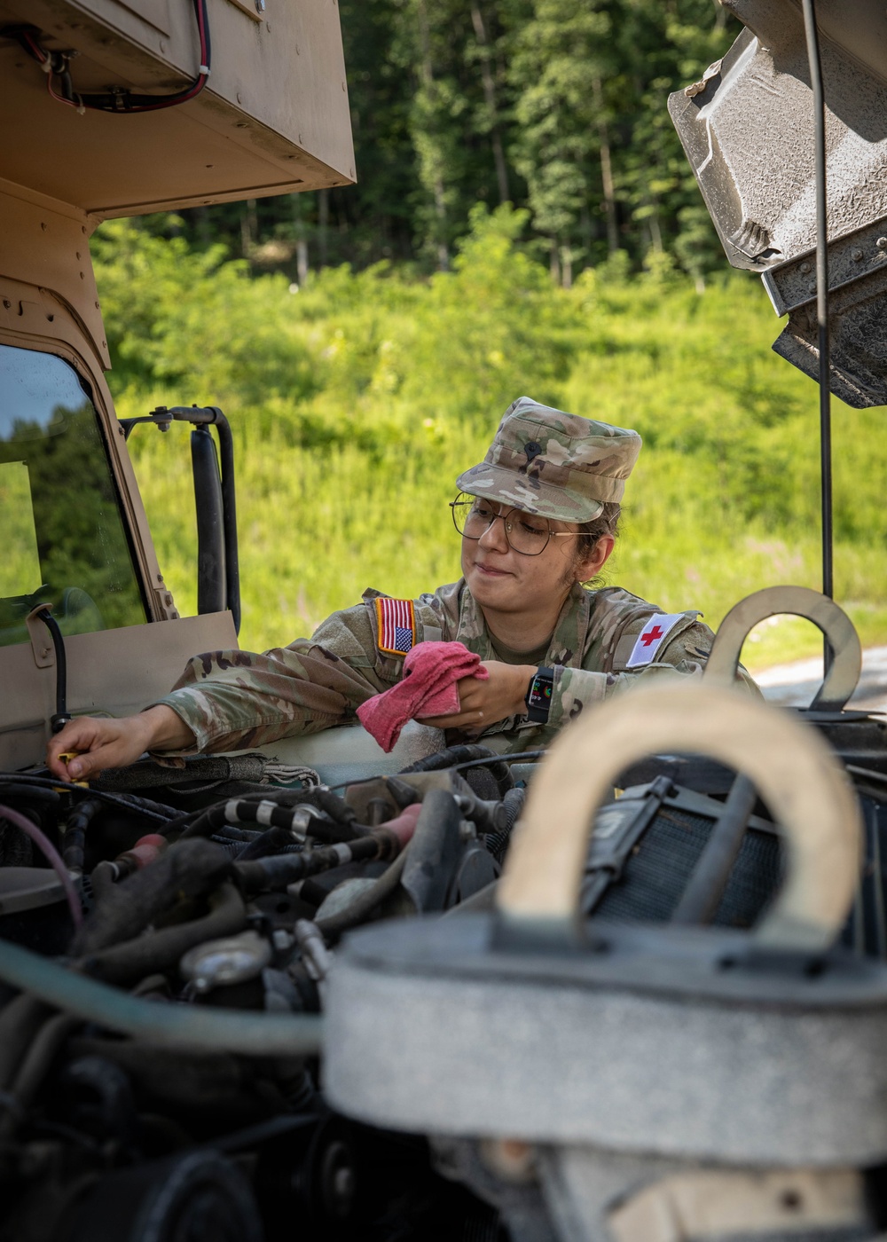 Connecticut Army National Guard Medic Supports National Jamboree Mission