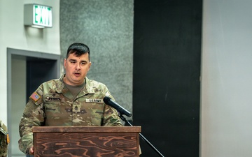 1SG Johnson Assumes Responsibility for HHB, 52D ADA BDE Continuing the Legacy of Greatness, at Sembach Kaserne, Germany