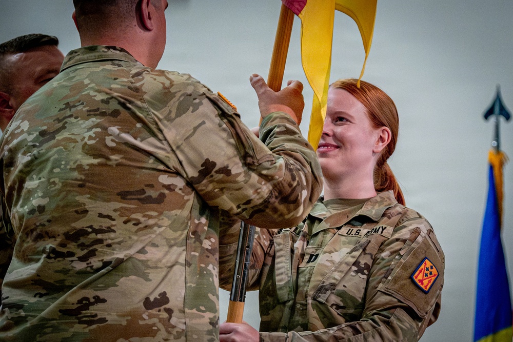 1SG Johnson Assumes Responsibility for HHB, 52D ADA BDE Continuing the Legacy of Greatness, at Sembach Kaserne, Germany