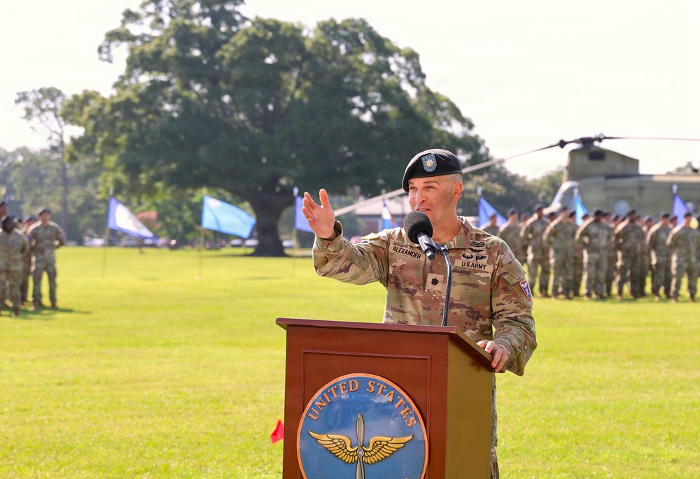 1-11th Aviation Change of Command