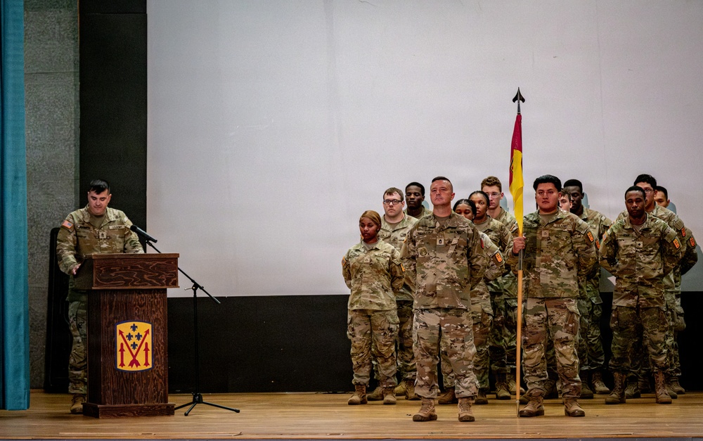 1SG Johnson Assumes Responsibility for HHB, 52D ADA BDE Continuing the Legacy of Greatness, at Sembach Kaserne, Germany