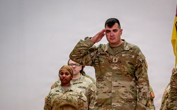 1SG Johnson Assumes Responsibility for HHB, 52D ADA BDE Continuing the Legacy of Greatness, at Sembach Kaserne, Germany
