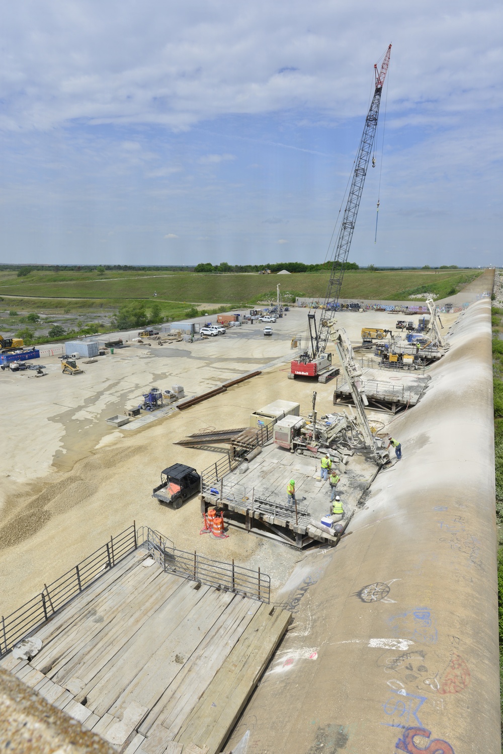 Lewisville Lake Spillway Modification Strengthens Dam Safety for Future Generations