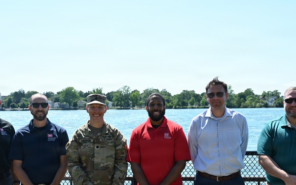 Buffalo District Leadership Visits CAP 103 Project Site