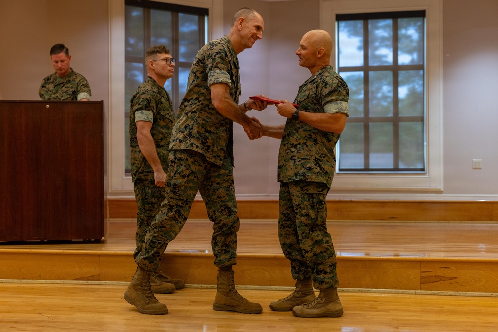 DPC RSU-East Change of Command Ceremony