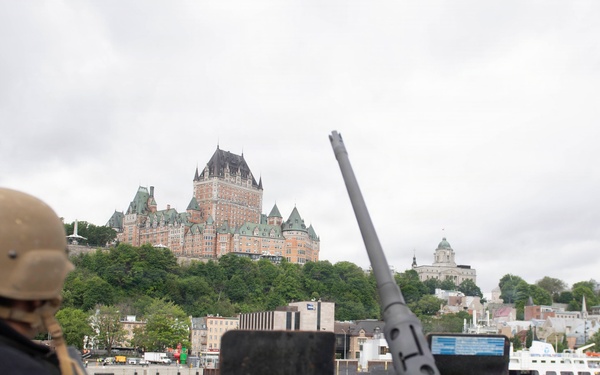 USS Mahan Arrives in Quebec City for Rendez-vous naval de Québec