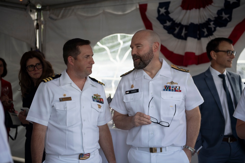 USS Mahan Hosts Consulate Reception