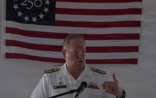 USS Mahan Hosts Consulate Reception