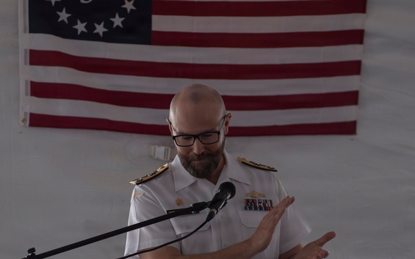 USS Mahan Hosts Consulate Reception
