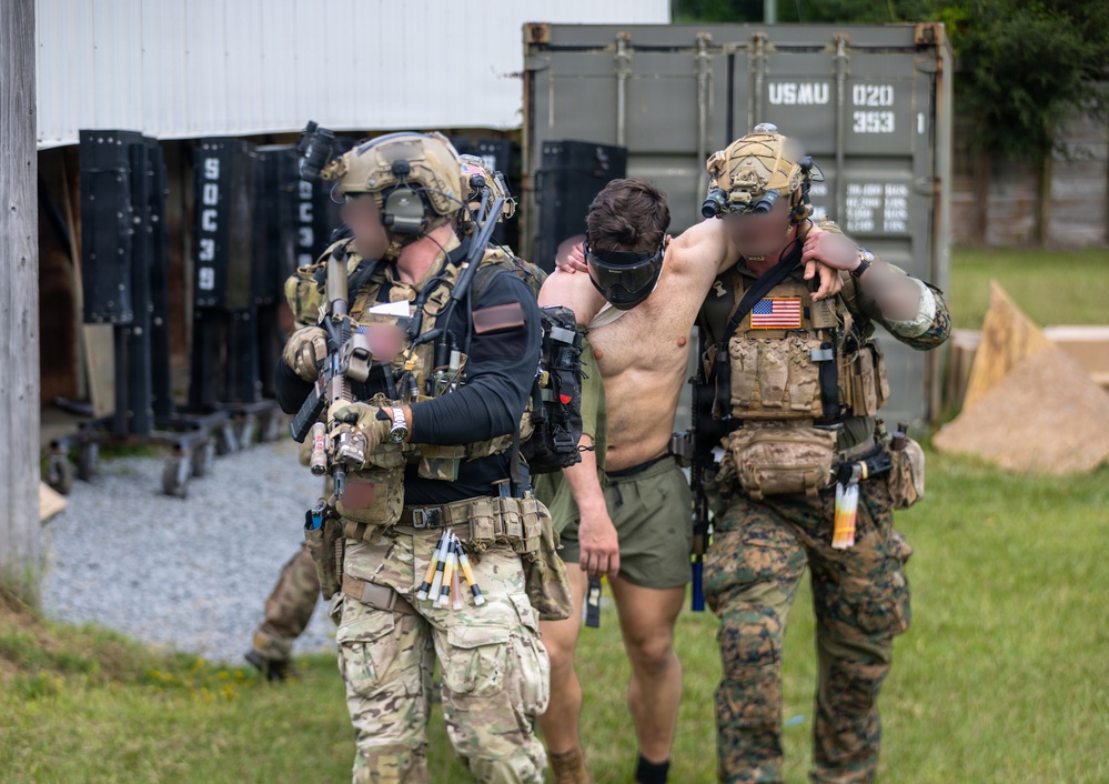 U.S. Special Forces Conduct Joint Branch Mission During Storm Flag at Camp Lejeune