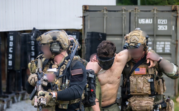 U.S. Special Forces Conduct Joint Branch Mission During Storm Flag at Camp Lejeune