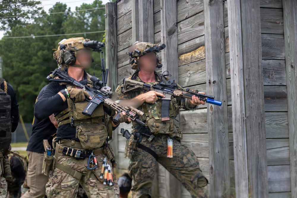 U.S. Special Forces Conduct Joint Branch Mission During Storm Flag at Camp Lejeune