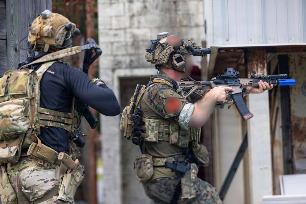 U.S. Special Forces Conduct Joint Branch Mission During Storm Flag at Camp Lejeune