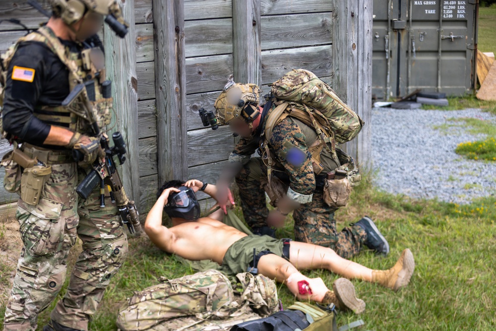 U.S. Special Forces Conduct Joint Branch Mission During Storm Flag at Camp Lejeune
