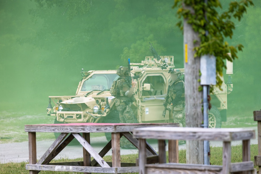 U.S. Special Forces Conduct Joint Branch Mission During Storm Flag at Camp Lejeune