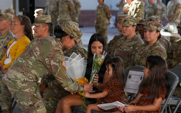 A Co, 127th ASB, 1st AD CAB, conducts change of command ceremony