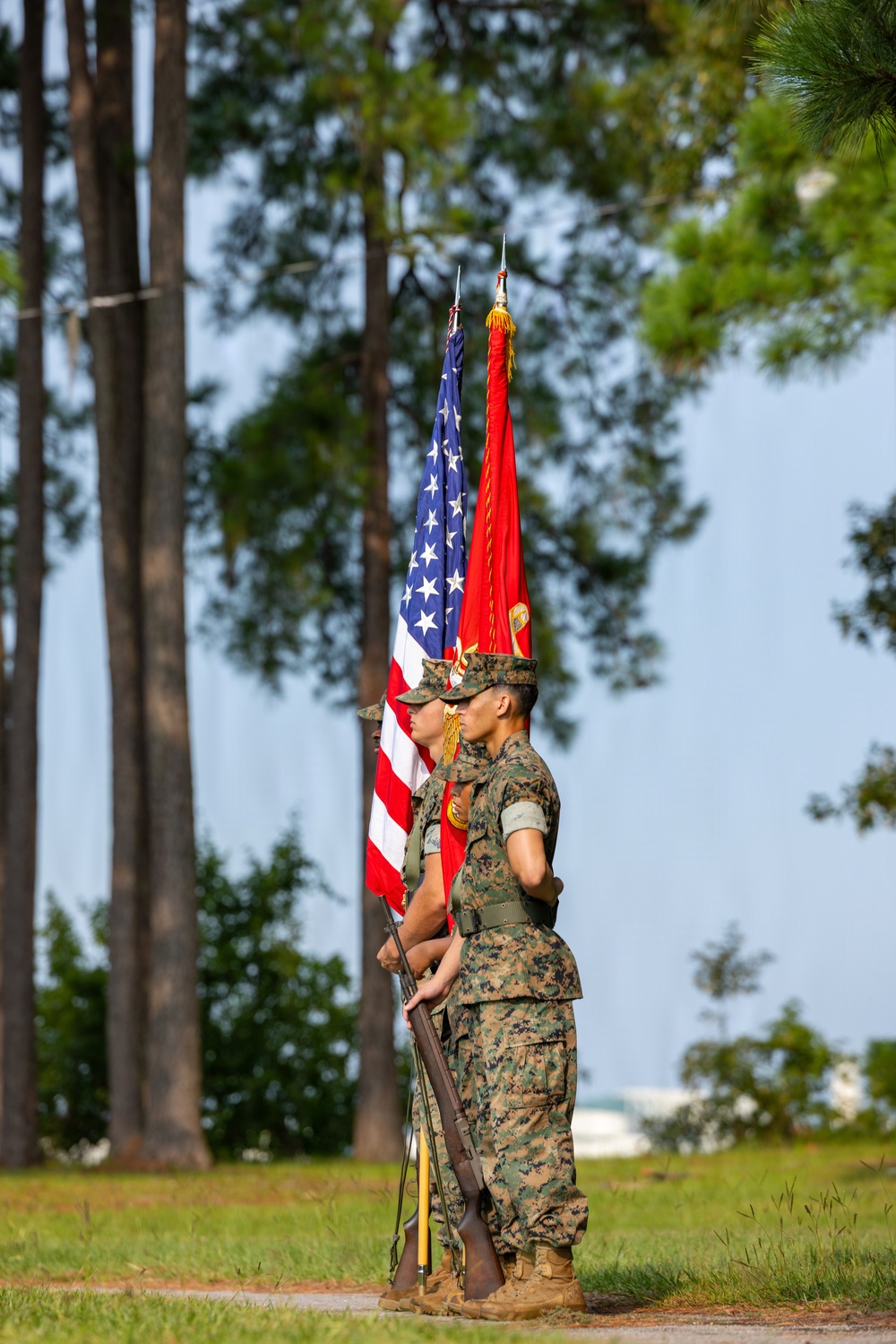 Logistics Operations School Change of Command