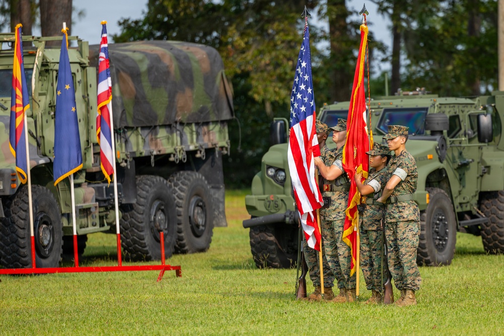 Logistics Operations School Change of Command