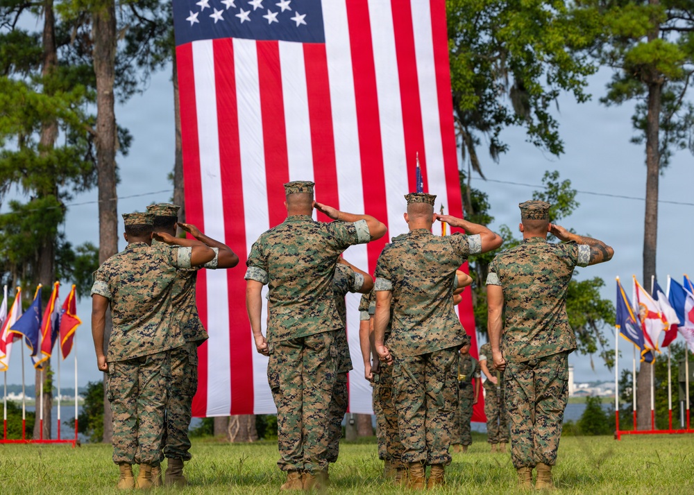 Logistics Operations School Change of Command