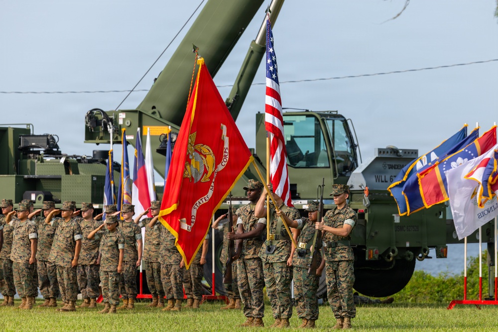 Logistics Operations School Change of Command