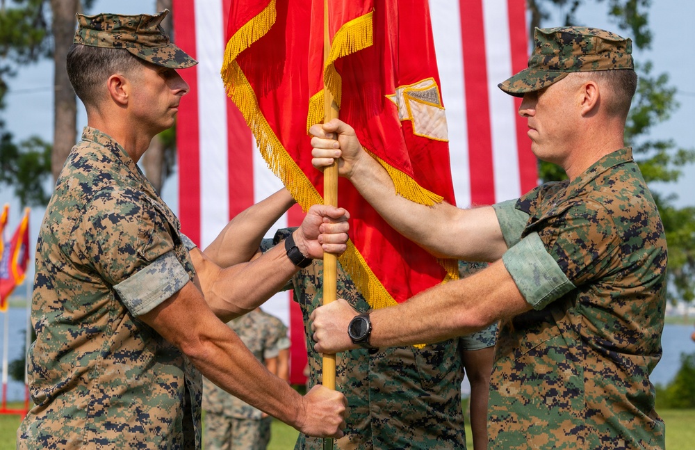 Logistics Operations School Change of Command