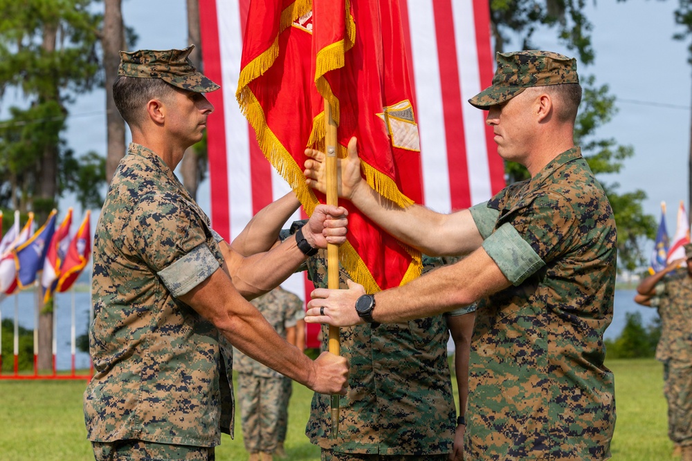Logistics Operations School Change of Command