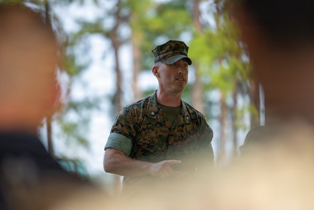 Logistics Operations School Change of Command