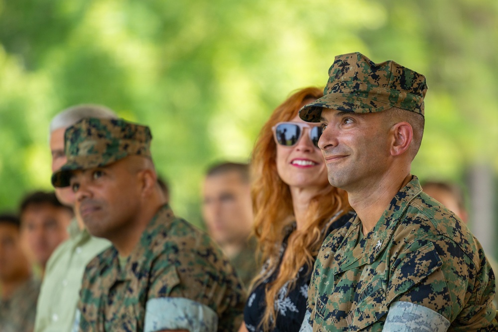 Logistics Operations School Change of Command