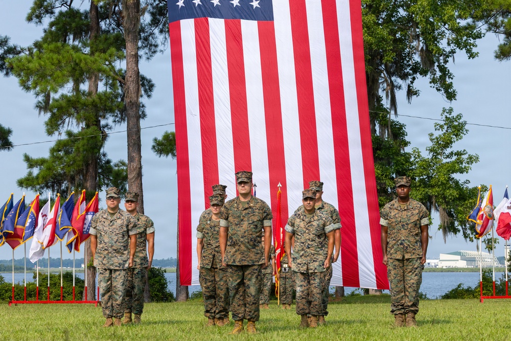 Logistics Operations School Change of Command
