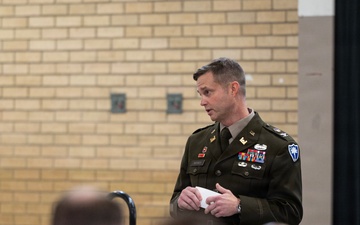 Promotion ceremony for Lt. Col. Thomas Meares