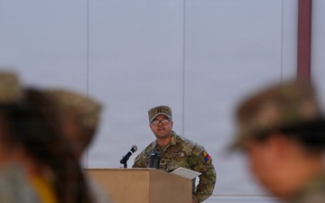 A Co, 127th ASB, 1st AD CAB, conducts change of command ceremony