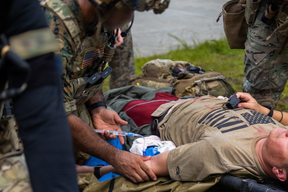 U.S. Special Forces Conduct Joint Branch Mission During Storm Flag at Camp Lejeune