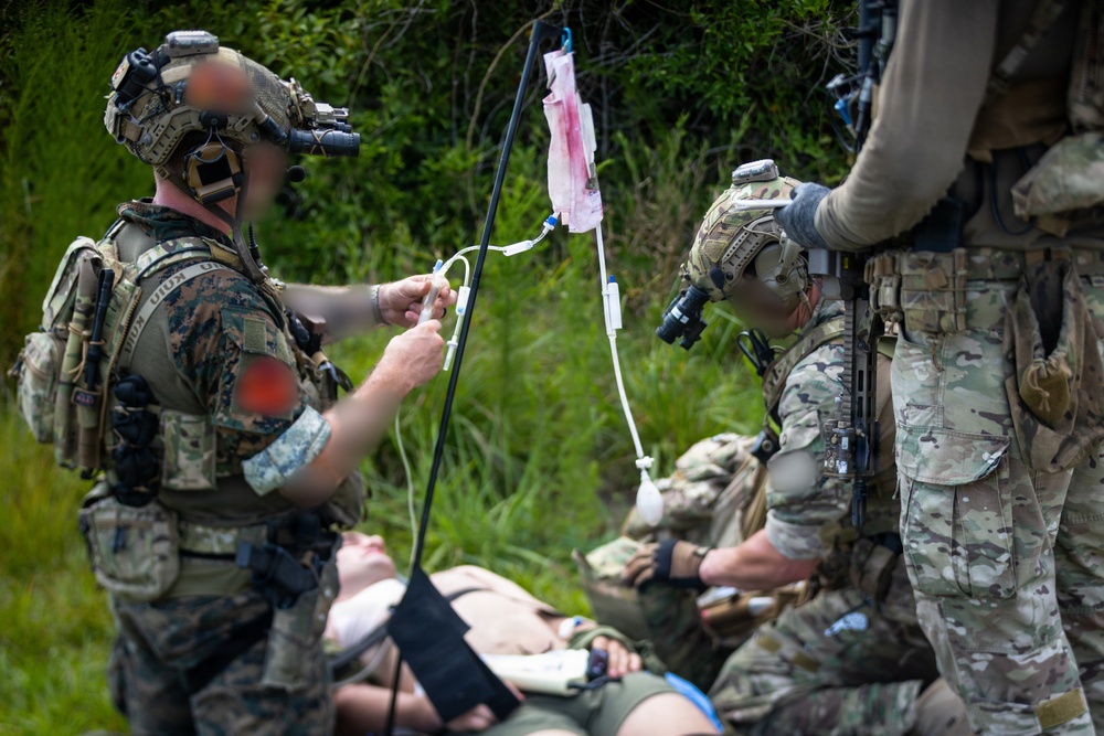 U.S. Special Forces Conduct Joint Branch Mission During Storm Flag at Camp Lejeune