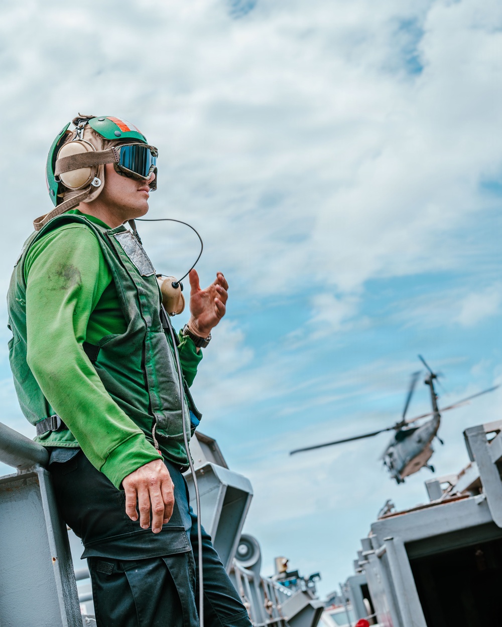 George Washington Conducts Flight Operations