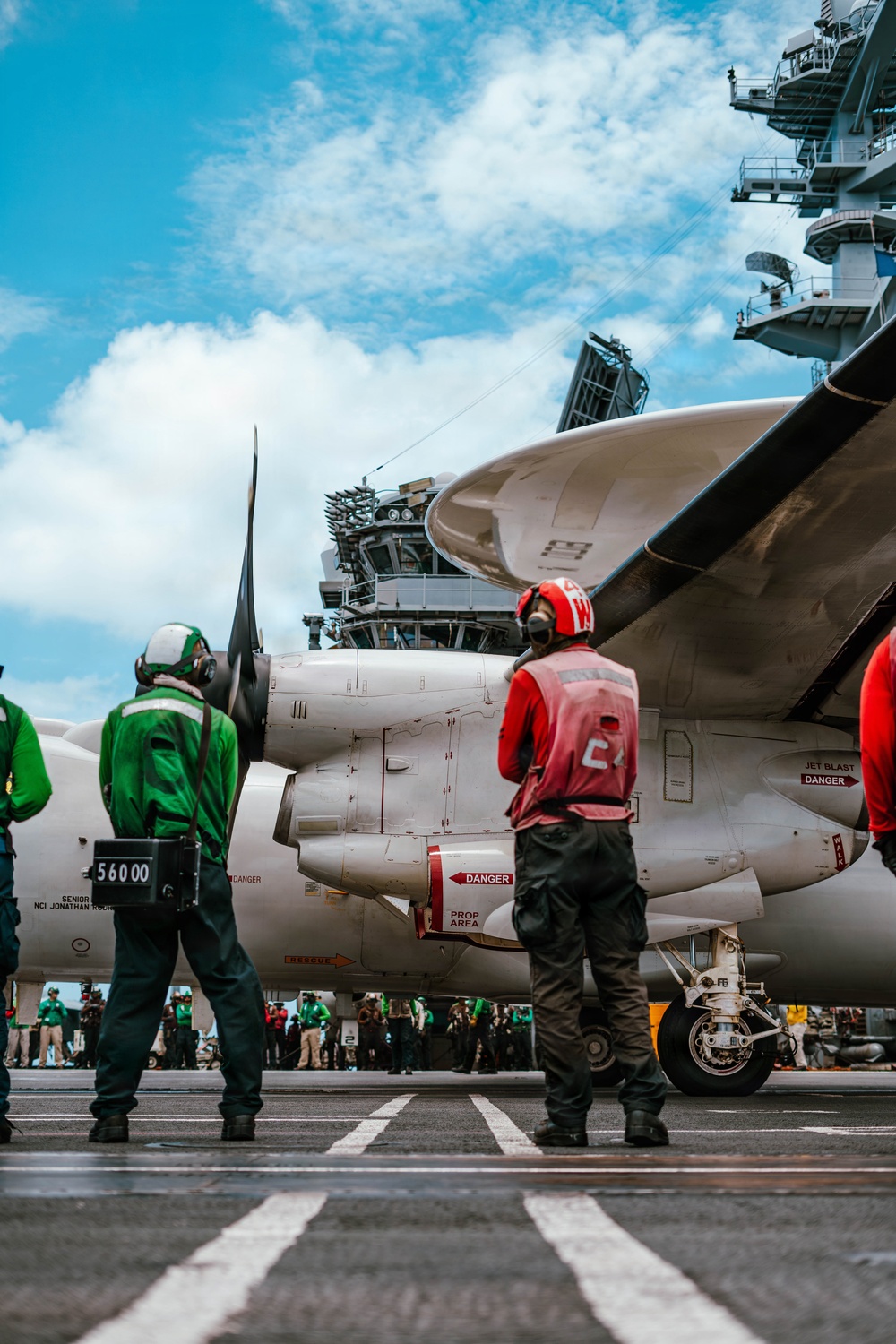 George Washington Conducts Flight Operations