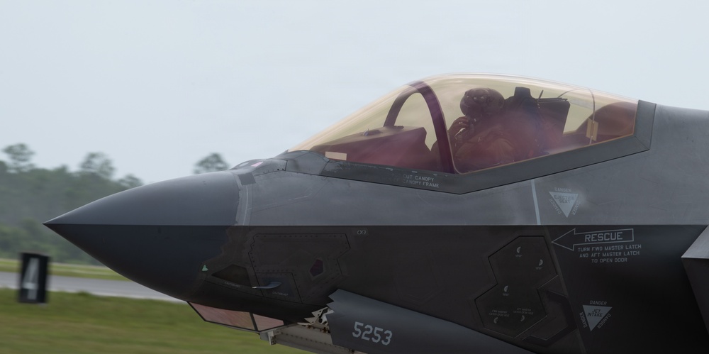 95th Fighter Squadron conducts sorties at Tyndall AFB
