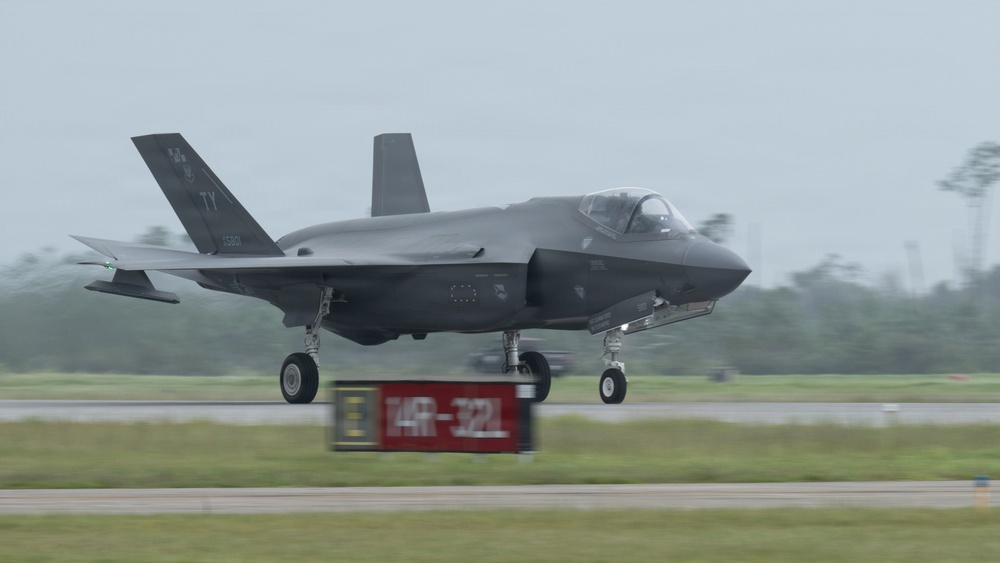 95th Fighter Squadron conducts sorties at Tyndall AFB