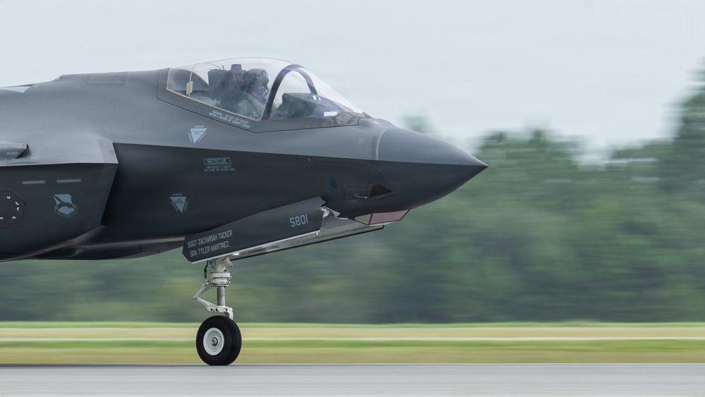 95th Fighter Squadron conducts sorties at Tyndall AFB
