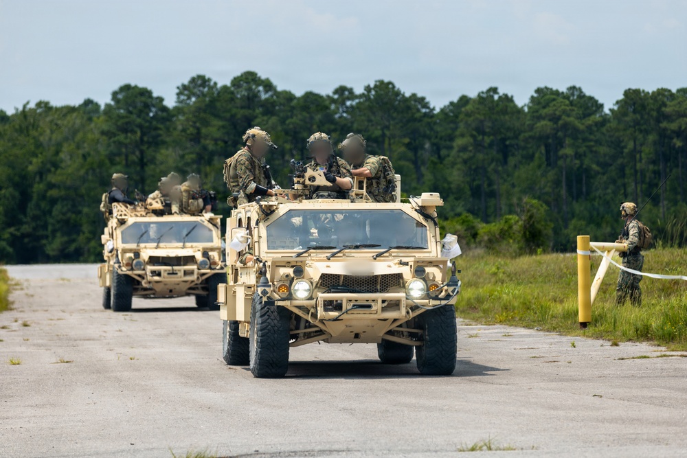 U.S. Special Forces Conduct Joint Branch Mission During Storm Flag at Camp Lejeune