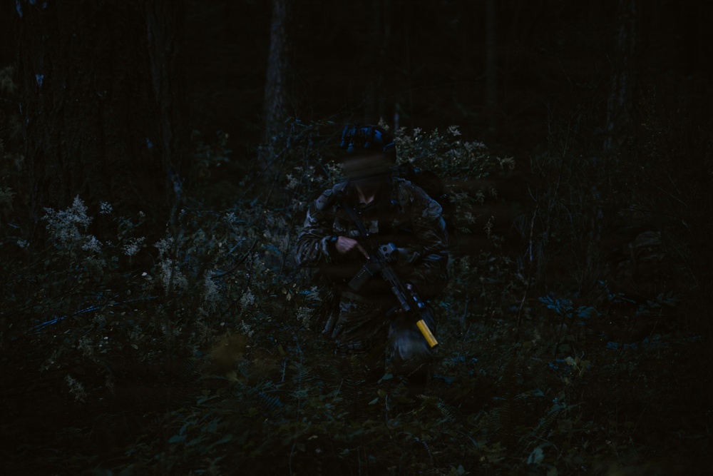 1st Special Forces Group (Airborne) conducts small unit tactics validation training during Tahoma Strike