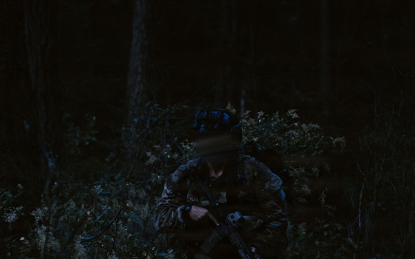 1st Special Forces Group (Airborne) conducts small unit tactics validation training during Tahoma Strike