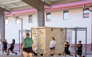 1st AD CAB H2F holds P3T exercise leaders course