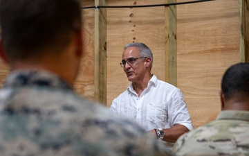 Retired SEAC visits the 346th AEW