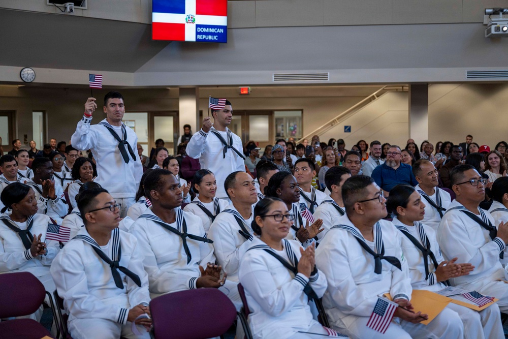 Recruit Training Command Naturalization Ceremony