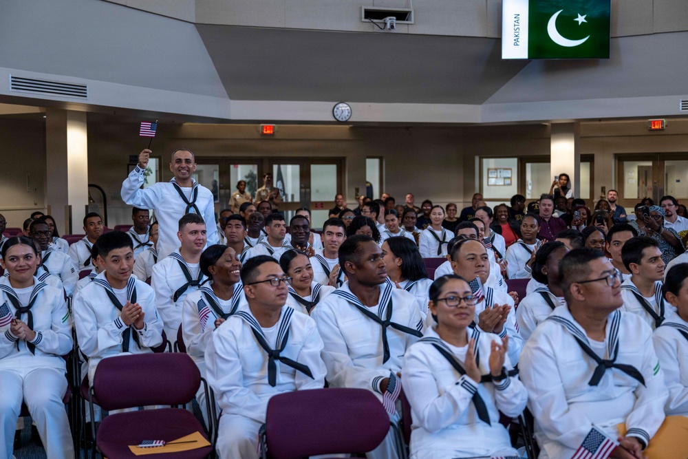 Recruit Training Command Naturalization Ceremony