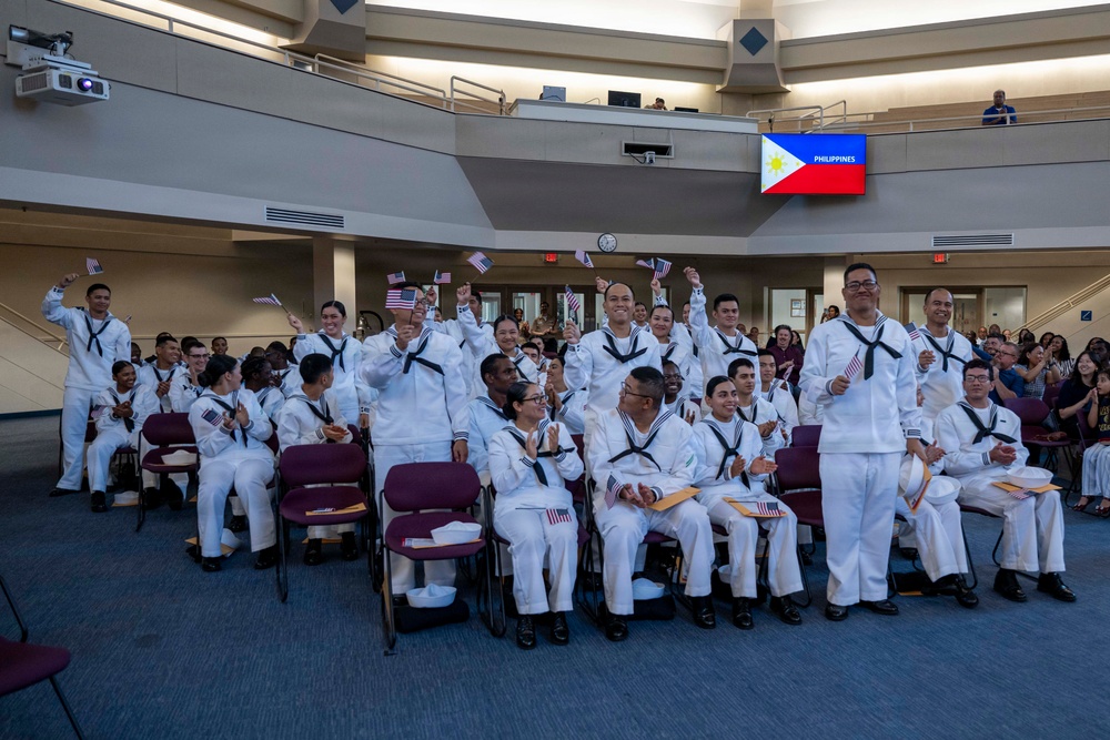 Recruit Training Command Naturalization Ceremony