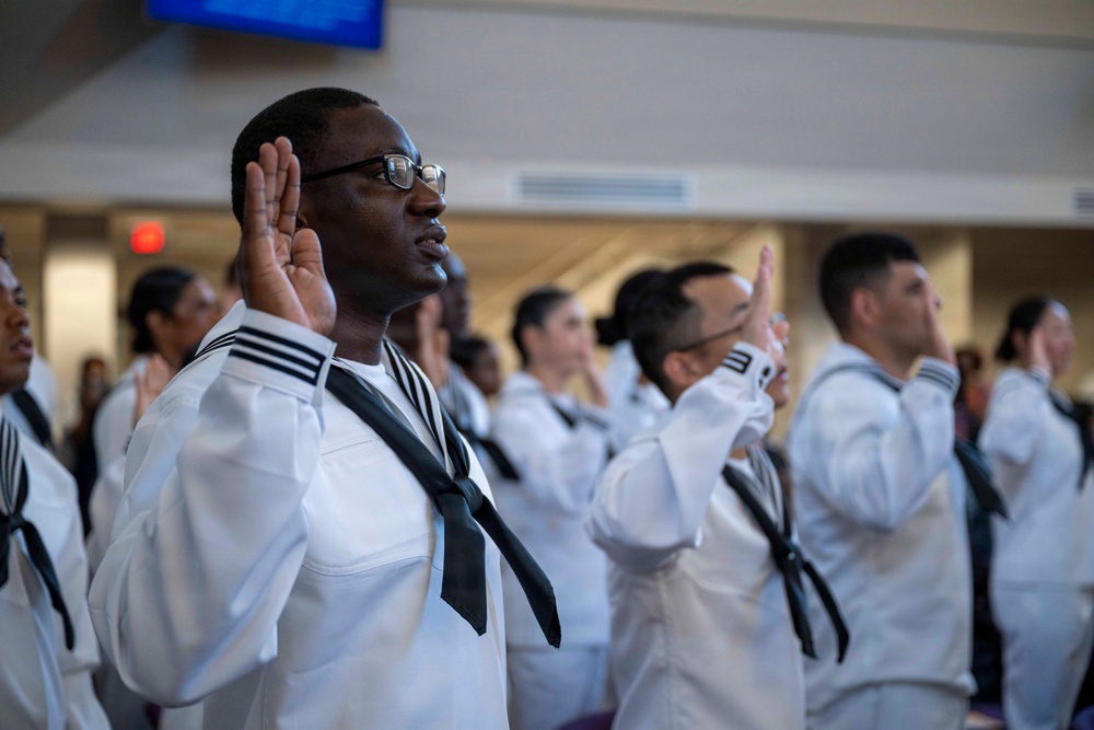 Recruit Training Command Naturalization Ceremony