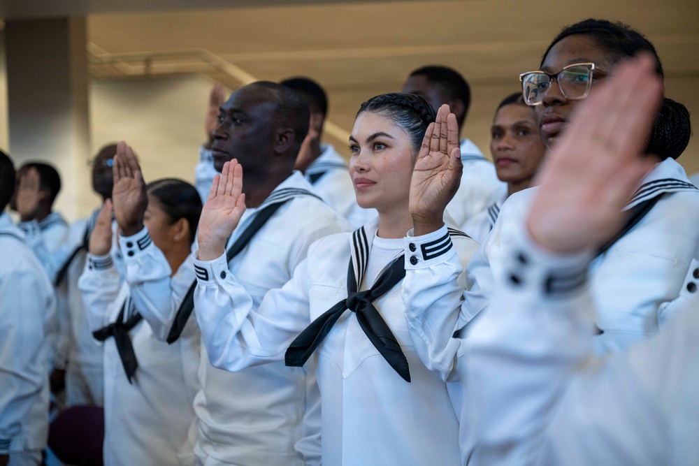 Recruit Training Command Naturalization Ceremony