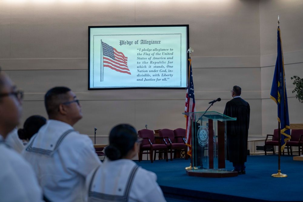 Recruit Training Command Naturalization Ceremony