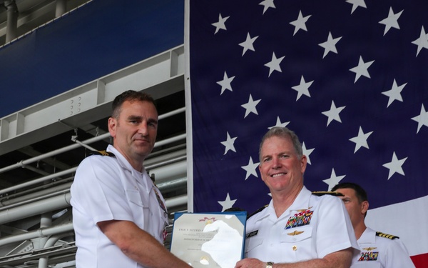 VRC-40 Sundown Ceremony